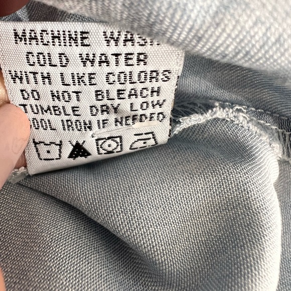 Chambray Button Down Blouse by Velvet & Heart - Picture 6 of 11